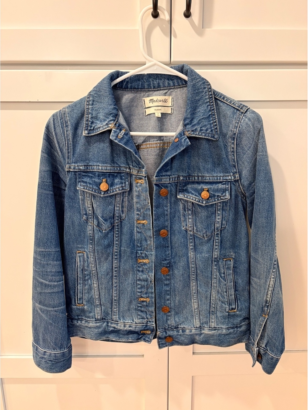 Madewell Classic Denim Jacket Size S
